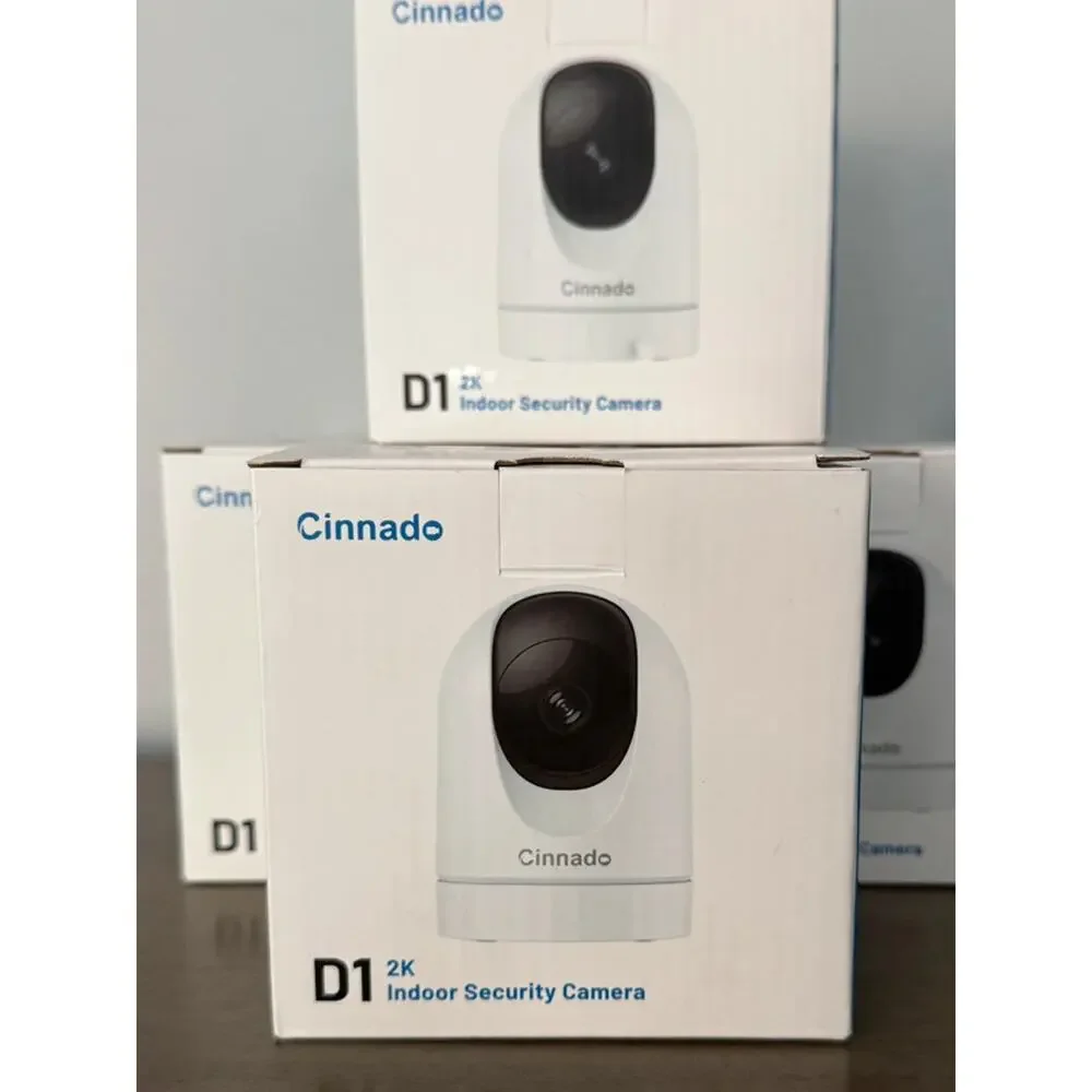 Brand New Cinnado D1 2K Indoor Security 2.4Ghz Wi-Fi Cam